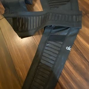 Alo Yoga Coated Moto Legging